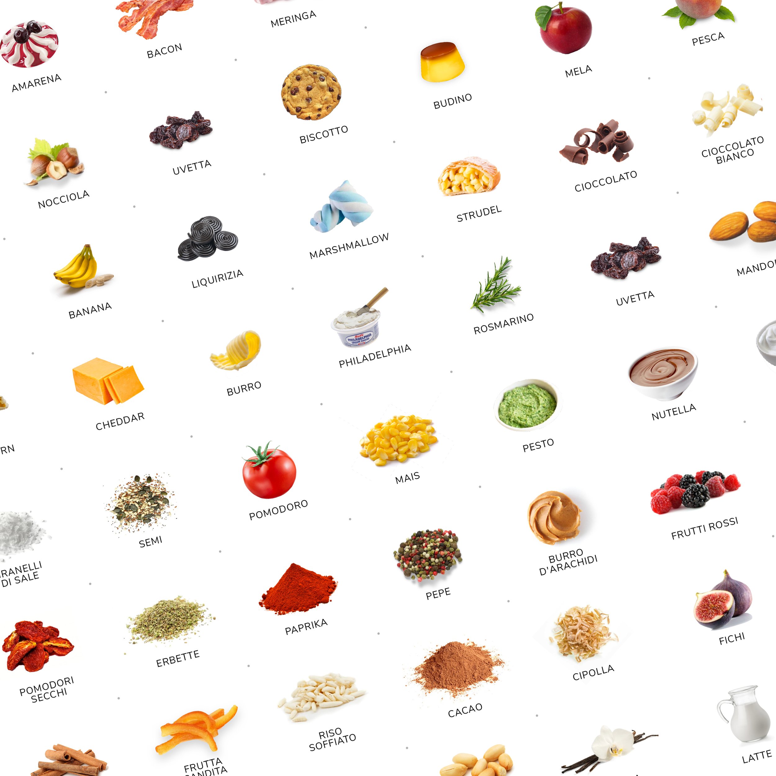 Ingredient inspiration cards